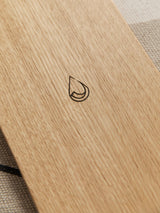 Produkt Detailfoto  des dryBoard  Balance Board aus Holz.